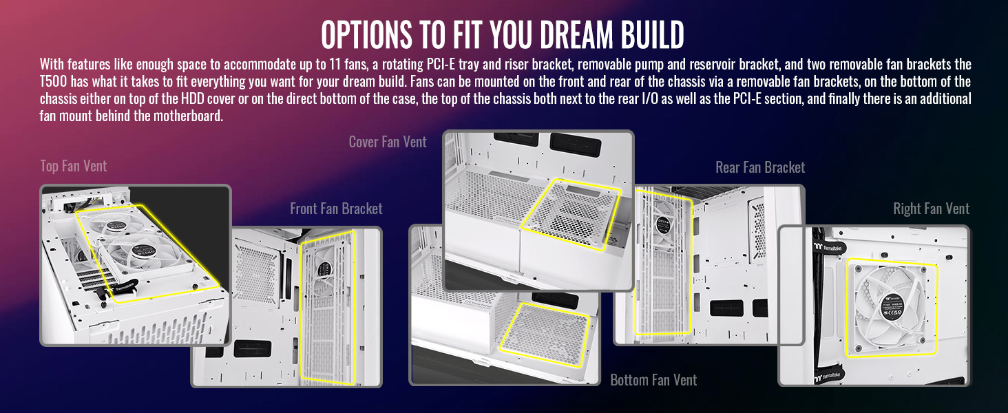 Thermaltake CTE T500 Air Snow E-ATX Full Tower Case